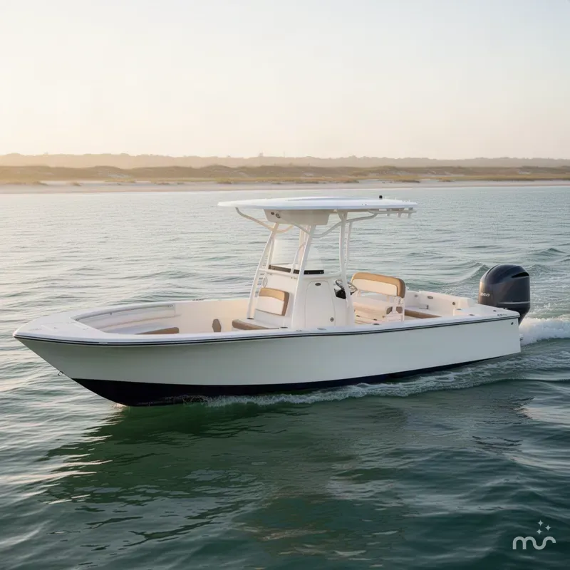 Slide: The Image of Sea Born LX24 Center Console 2027 - 2
