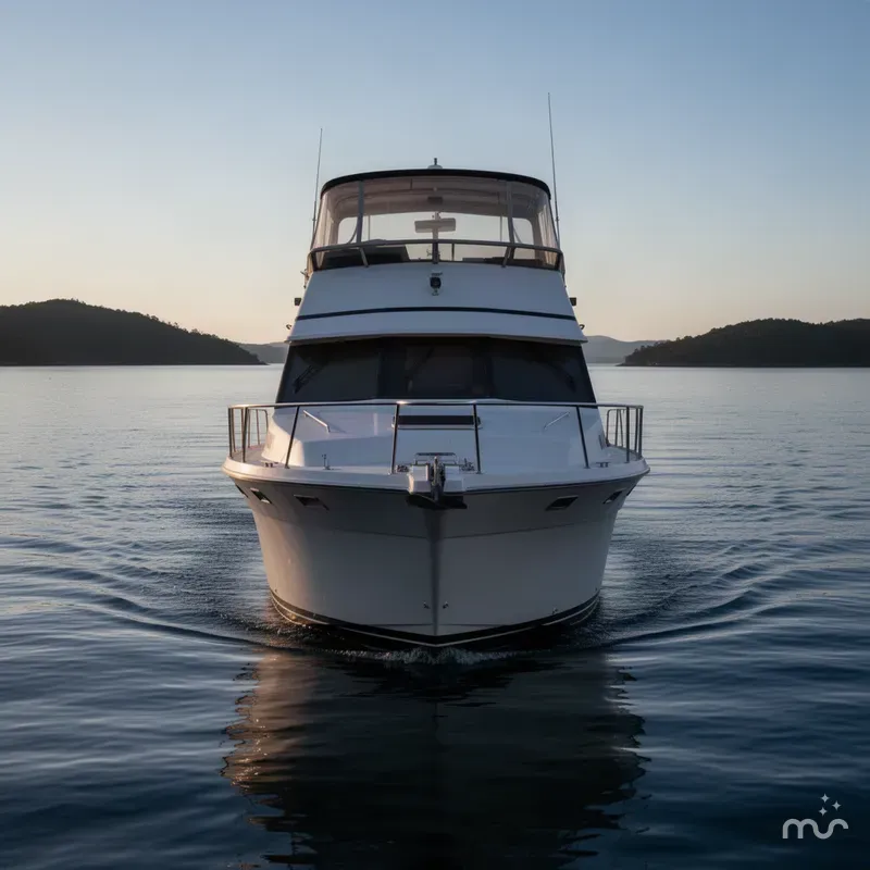 Slide: The Image of Bayliner 3870 Motoryacht 1984 - 2