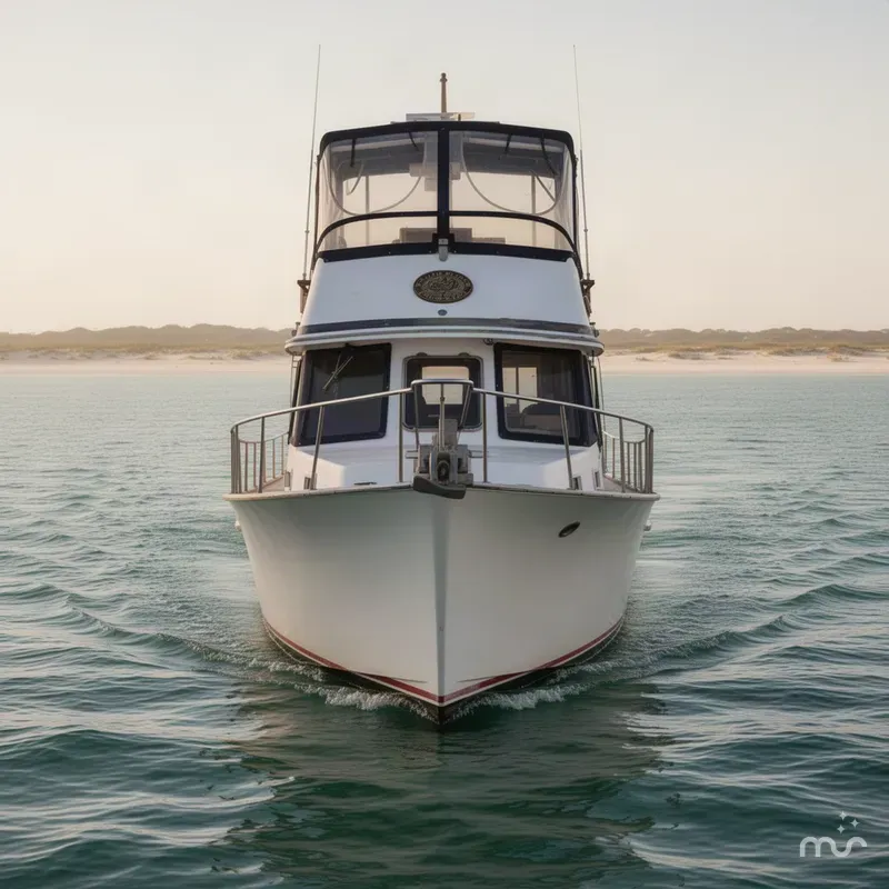 Slide: The Image of Marine Trader 34 Double Cabin 1982 - 3
