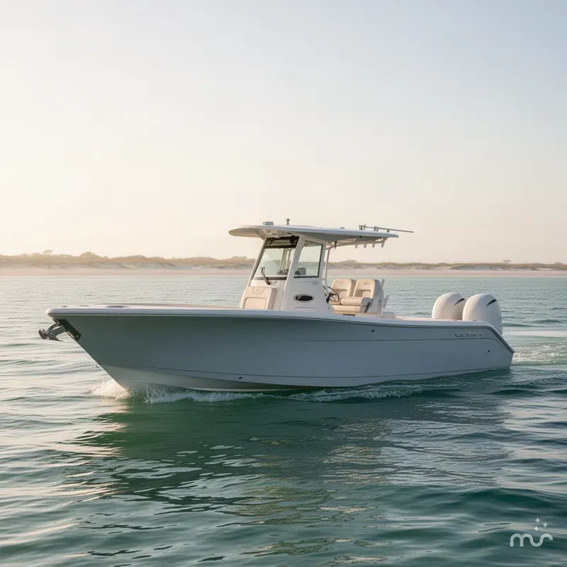 Slide: The Image of Cobia 285 Center Console 2027 - 2
