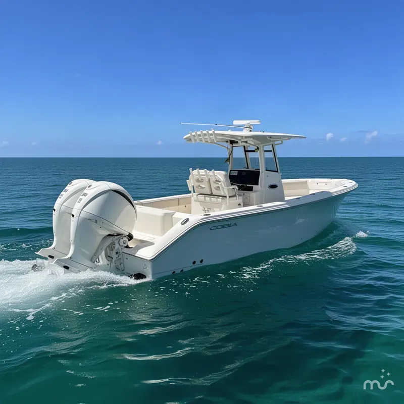 Slide: The Image of Cobia 285 Center Console 2027 - 2