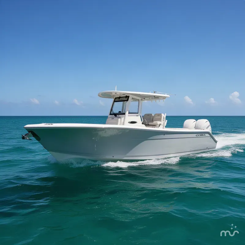 Slide: The Image of Cobia 285 Center Console 2027 - 2