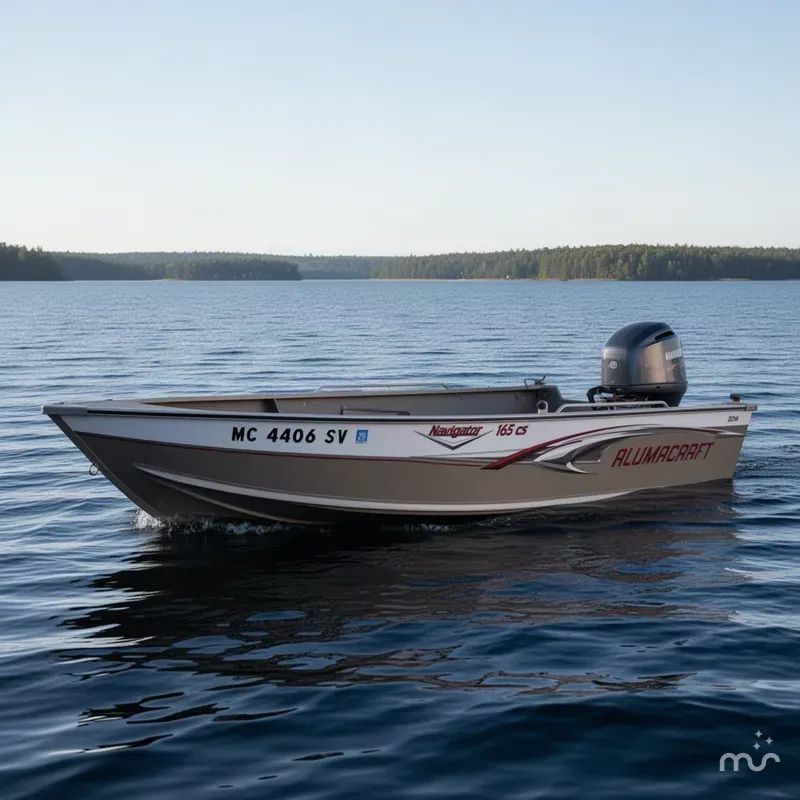 Slide: The Image of Alumacraft Navigator 165 2005 - 1