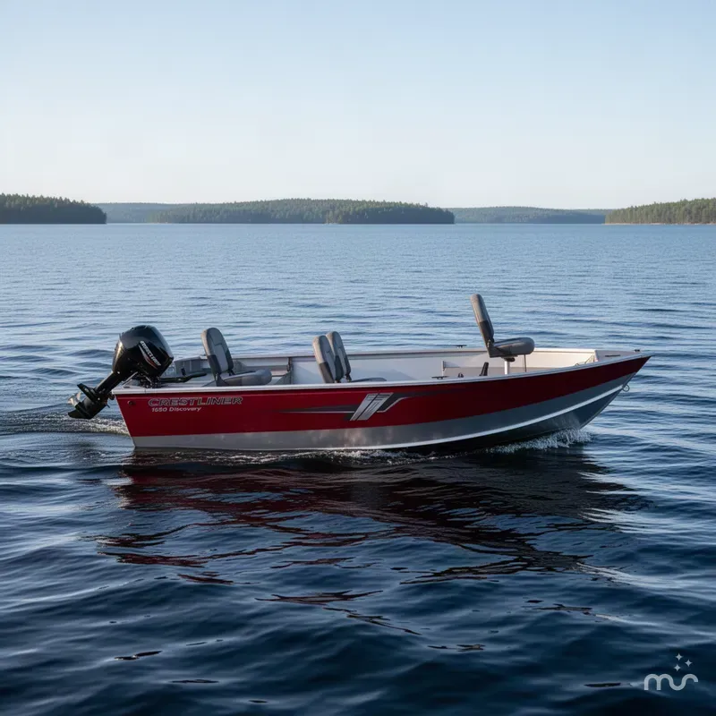 The Image of Crestliner 1650 Discovery Tiller 2022 - 0
