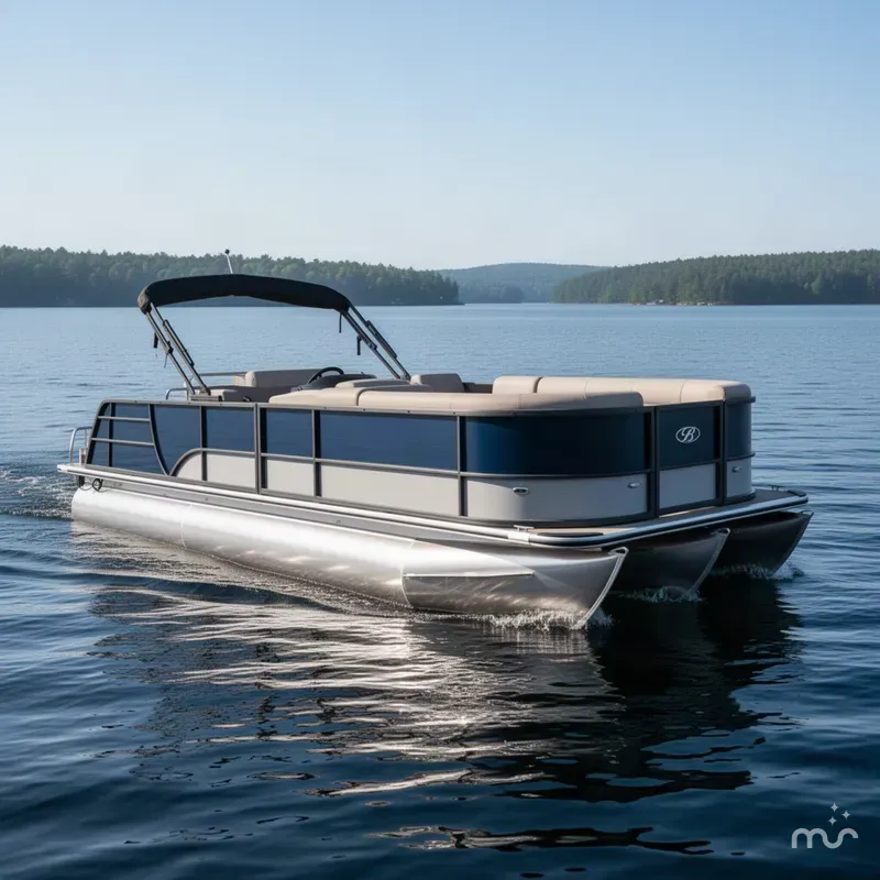 Slide: The Image of Bentley Pontoons Legacy 223 Swingback 2024 - 1