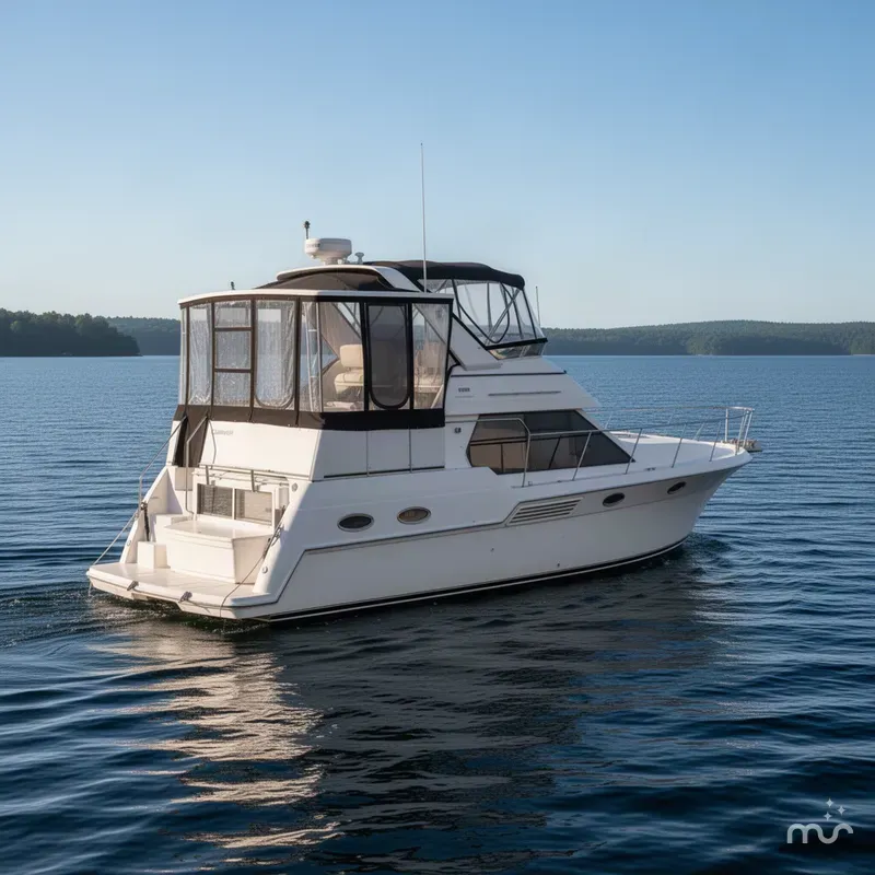 The Image of Carver Yachts 326 Aft Cabin Motor Yacht 2000 - 0