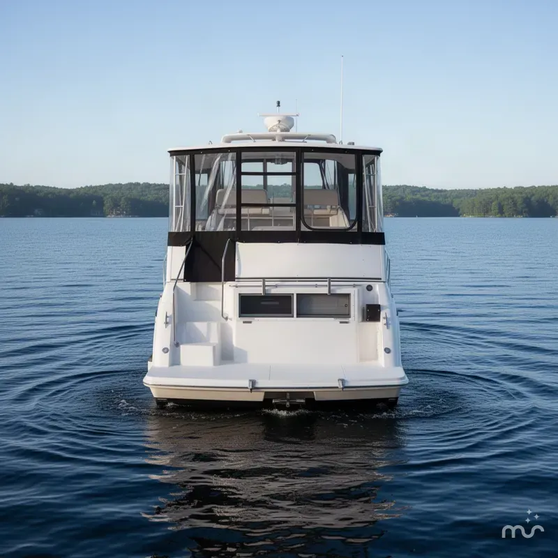 Slide: The Image of Carver Yachts 326 Aft Cabin Motor Yacht 2000 - 2