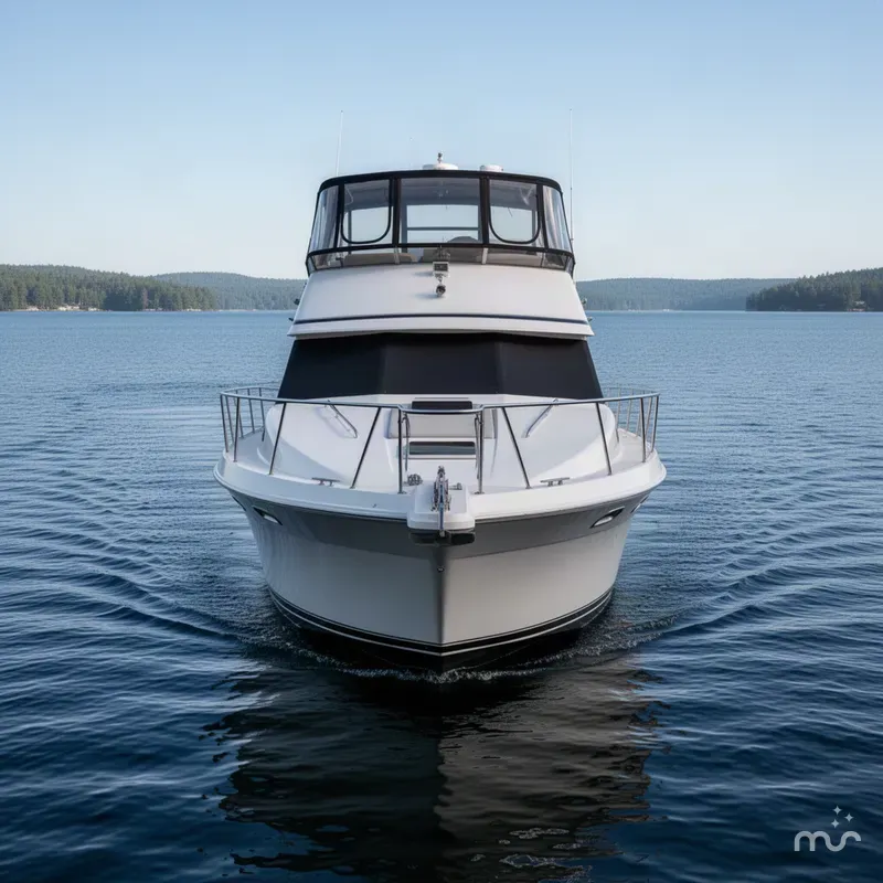 Slide: The Image of Carver Yachts 326 Aft Cabin Motor Yacht 2000 - 3