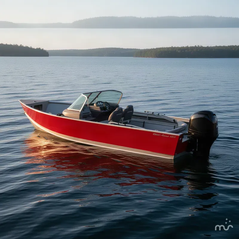 Slide: The Image of Lund 1800 Alaskan Dual Console 2013 - 2