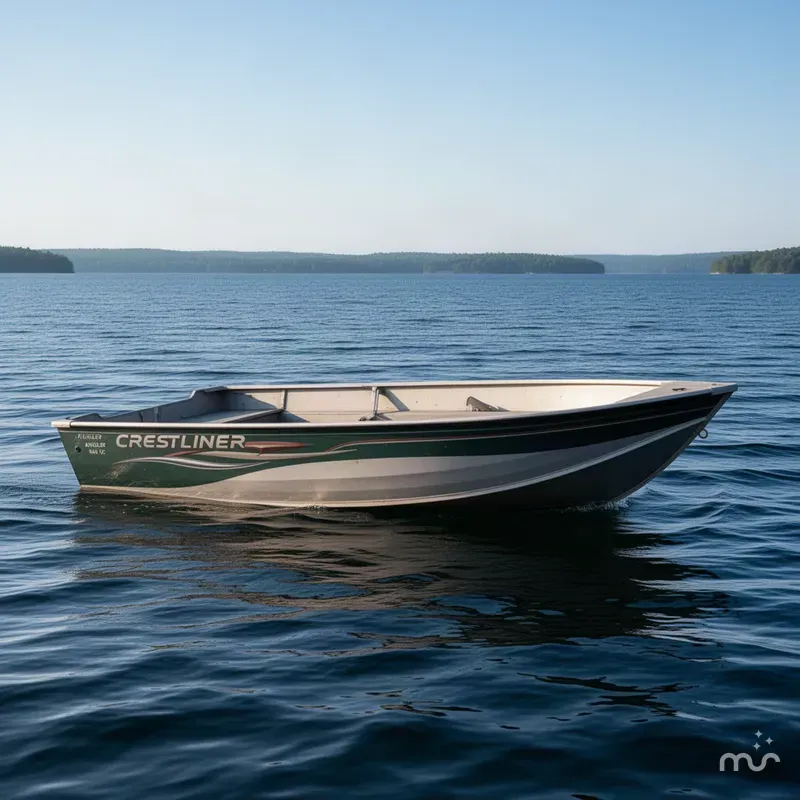 Slide: The Image of Crestliner Angler 1600 SC 2004 - 1