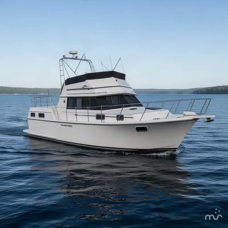 The Image of Carver Yachts 3607 Aft Cabin Motor Yacht 1989 - 0