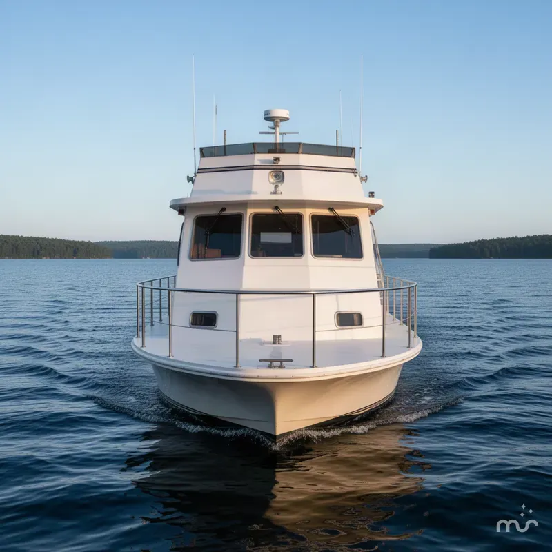 Slide: The Image of Harbor Master 52 Wide Body 1996 - 1