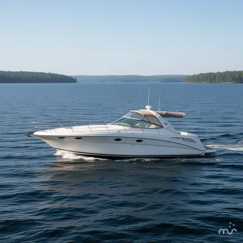 Slide: The Image of Sea Ray Sundancer 400 1998 - 1