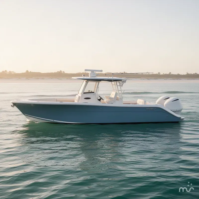 Slide: The Image of Cobia 301 Center Console 2019 - 2