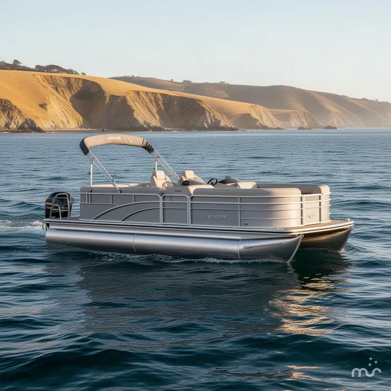 The Image of Avalon 23' Catalina Platinum Quad Lounge w/ 200HP Mercury! 2027 - 0