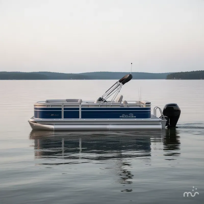 Slide: The Image of Sun Tracker Fishin' Barge 20 DLX 2027 - 1