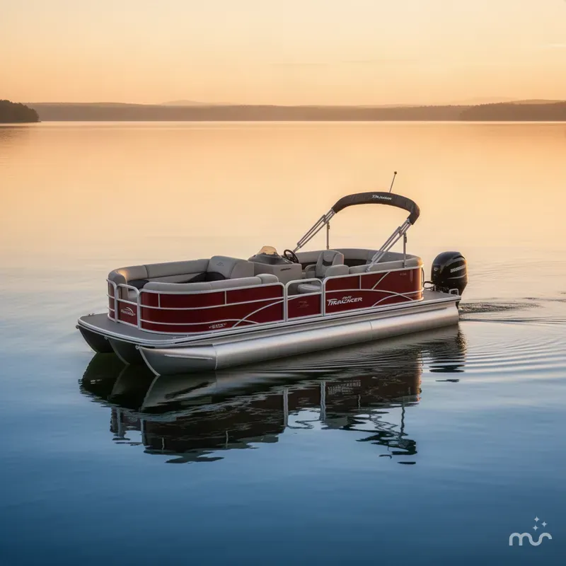The Image of Sun Tracker Party Barge 22 DLX 2027 - 0