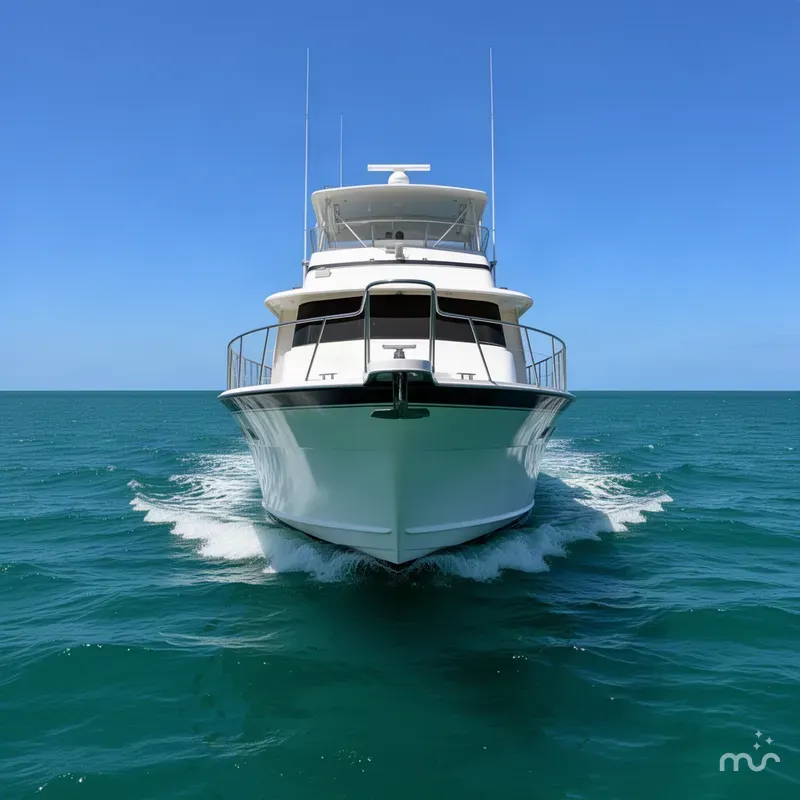 Slide: The Image of Hatteras 63 Motor Yacht 1987 - 1