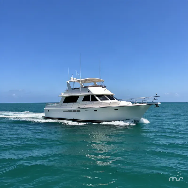 Slide: The Image of Hatteras 63 Motor Yacht 1987 - 2