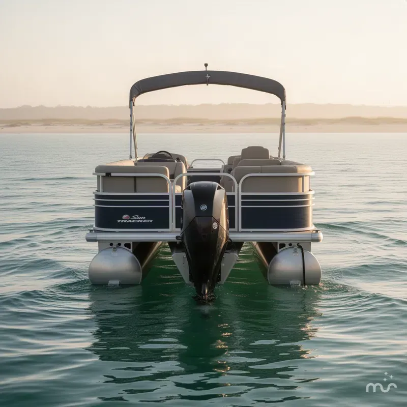 Slide: The Image of Sun Tracker Fishin' Barge 22 XP3 2020 - 2