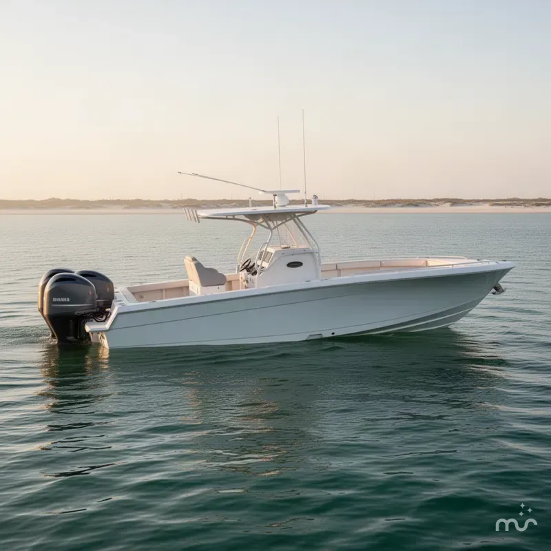 Slide: The Image of Concept Boats 32' Open Deck 2018 - 2