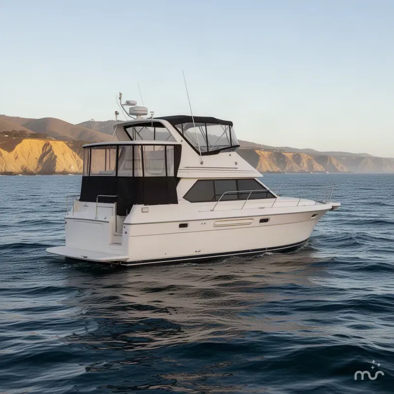 Slide: The Image of Bayliner 3587 Motoryacht 1996 - 1