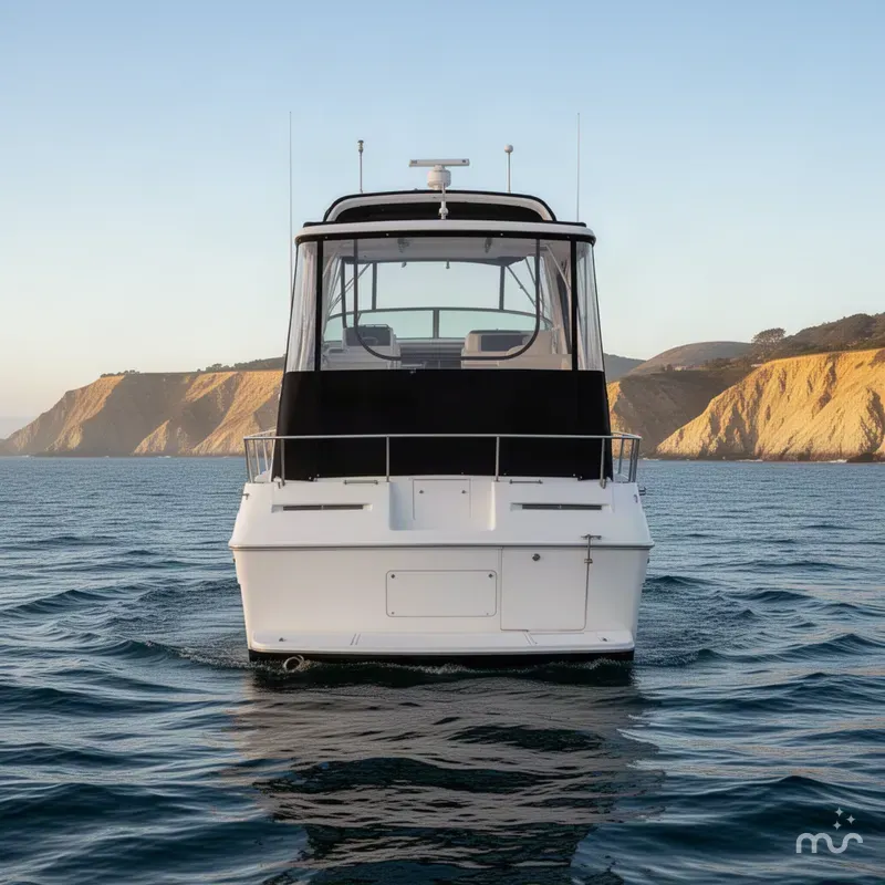 Slide: The Image of Bayliner 3587 Motoryacht 1996 - 2