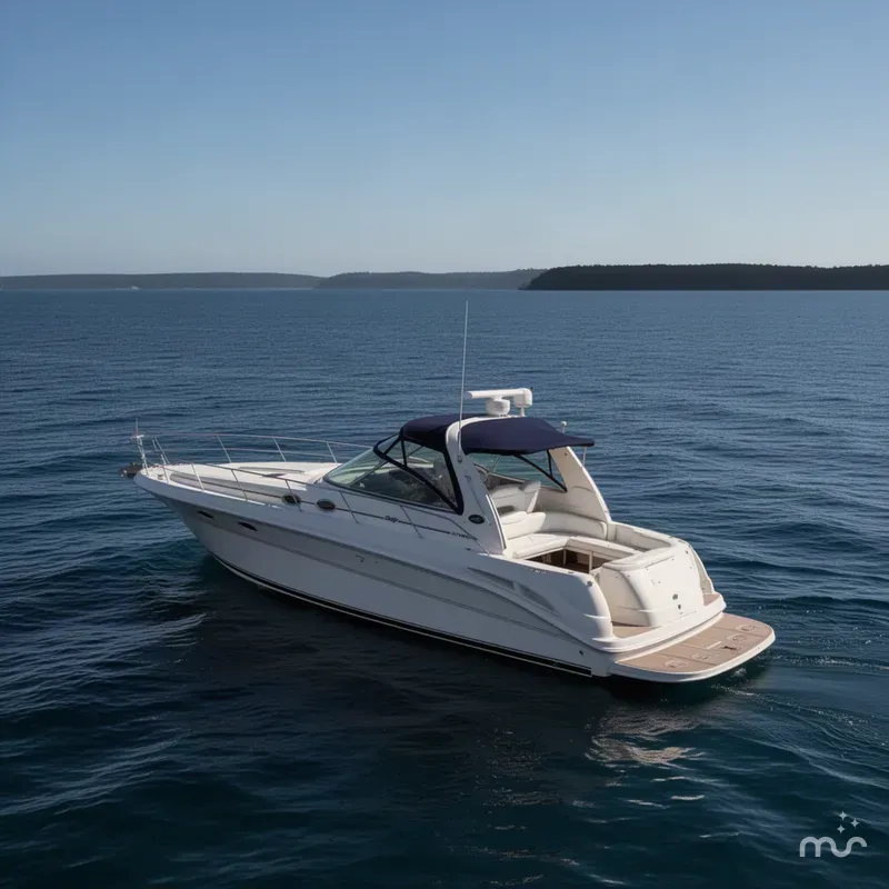 Slide: The Image of Sea Ray 410 Sundancer 2001 - 2