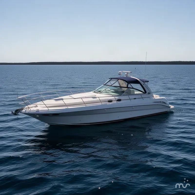 Slide: The Image of Sea Ray 410 Sundancer 2001 - 4