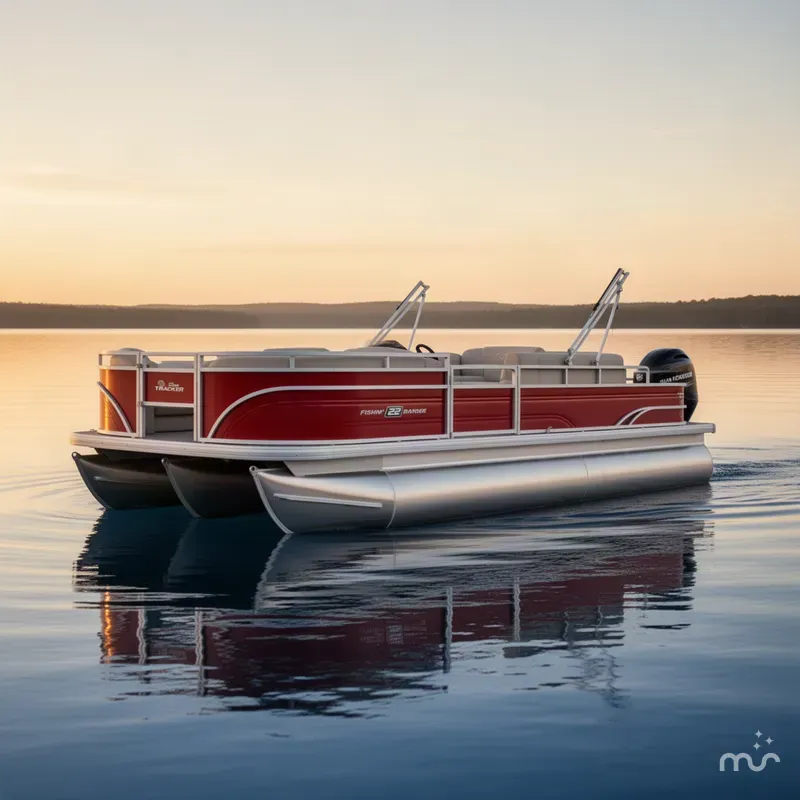 The Image of Sun Tracker Fishin' Barge 22 DLX 2027 - 0