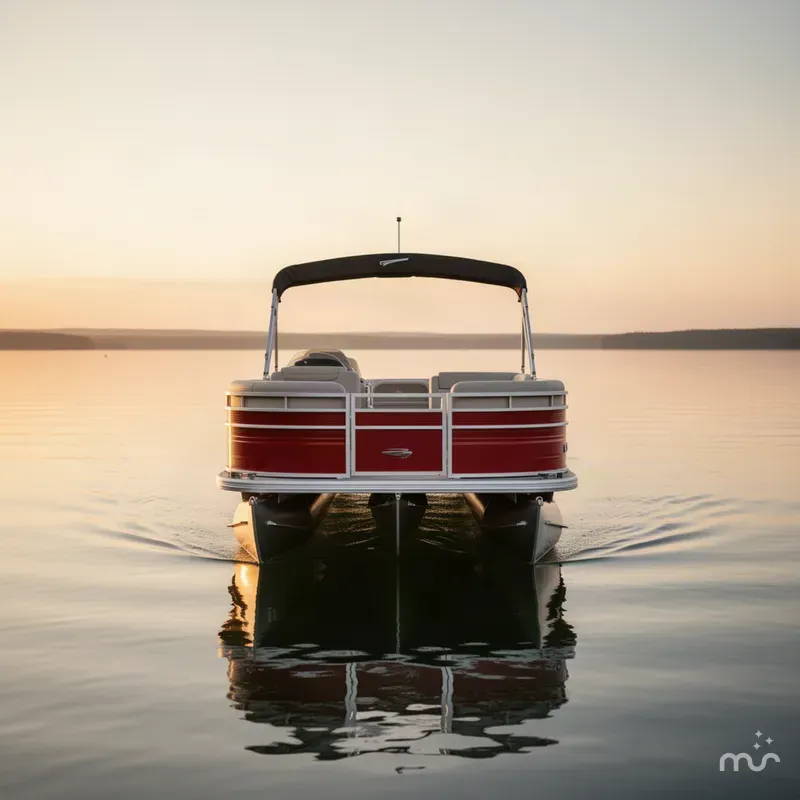 Slide: The Image of Sun Tracker Fishin' Barge 22 DLX 2027 - 2