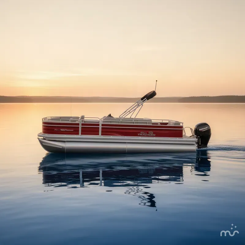 The Image of Sun Tracker Fishin' Barge 22 DLX 2027 - 0