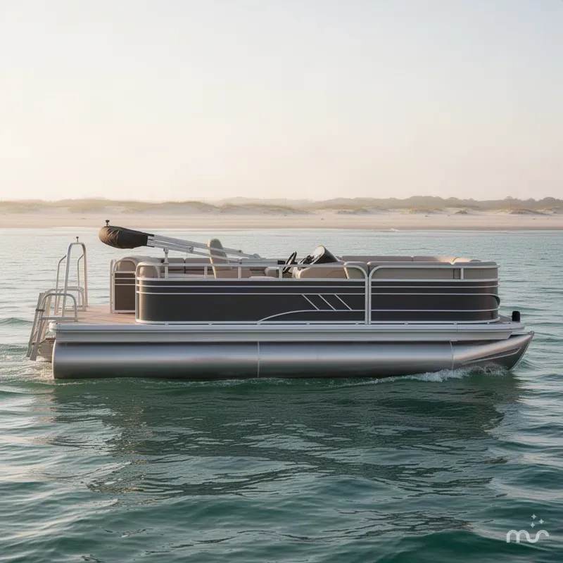The Image of Sun Tracker Party Barge 20 DLX 2022 - 0