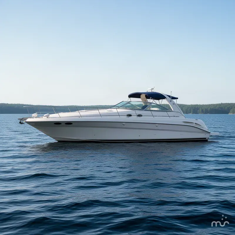 Slide: The Image of Sea Ray 410 Sundancer 2001 - 2