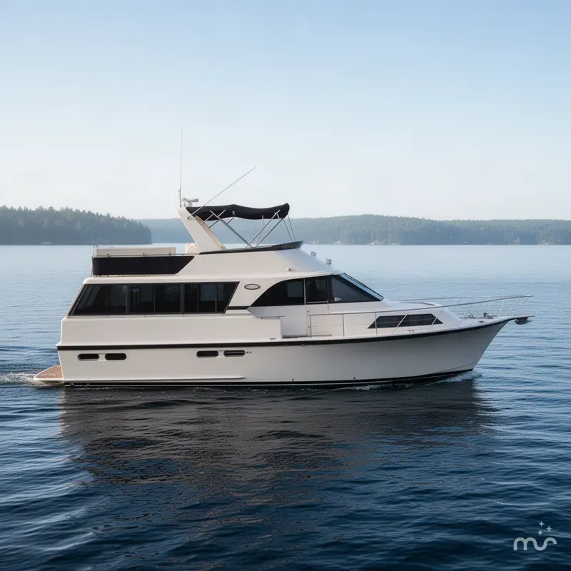 Slide: The Image of Ocean Yachts 48 1990 - 2