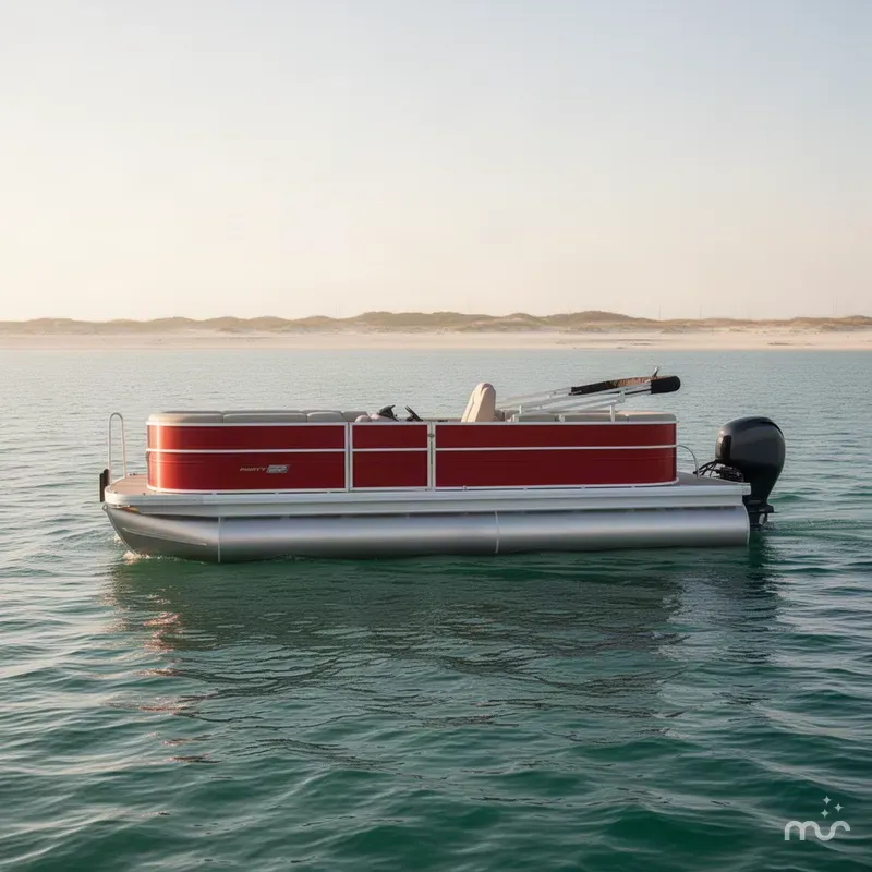 The Image of Sun Tracker Party Barge 22 DLX 2027 - 0