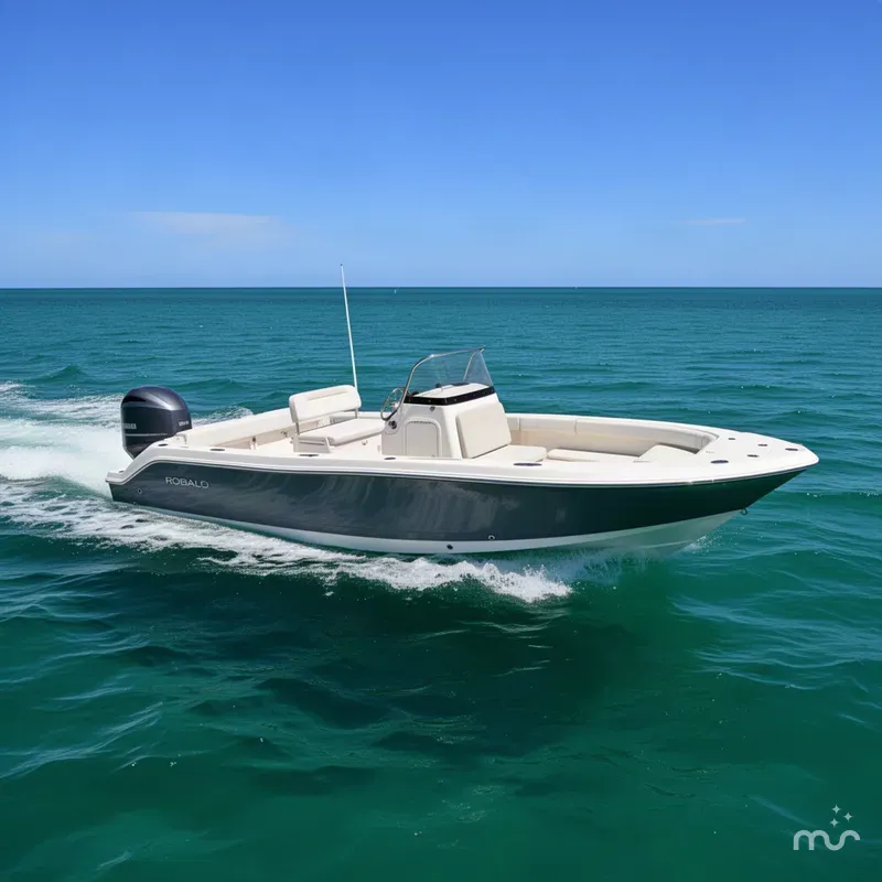 Slide: The Image of Robalo R227 Dual Console 2016 - 2