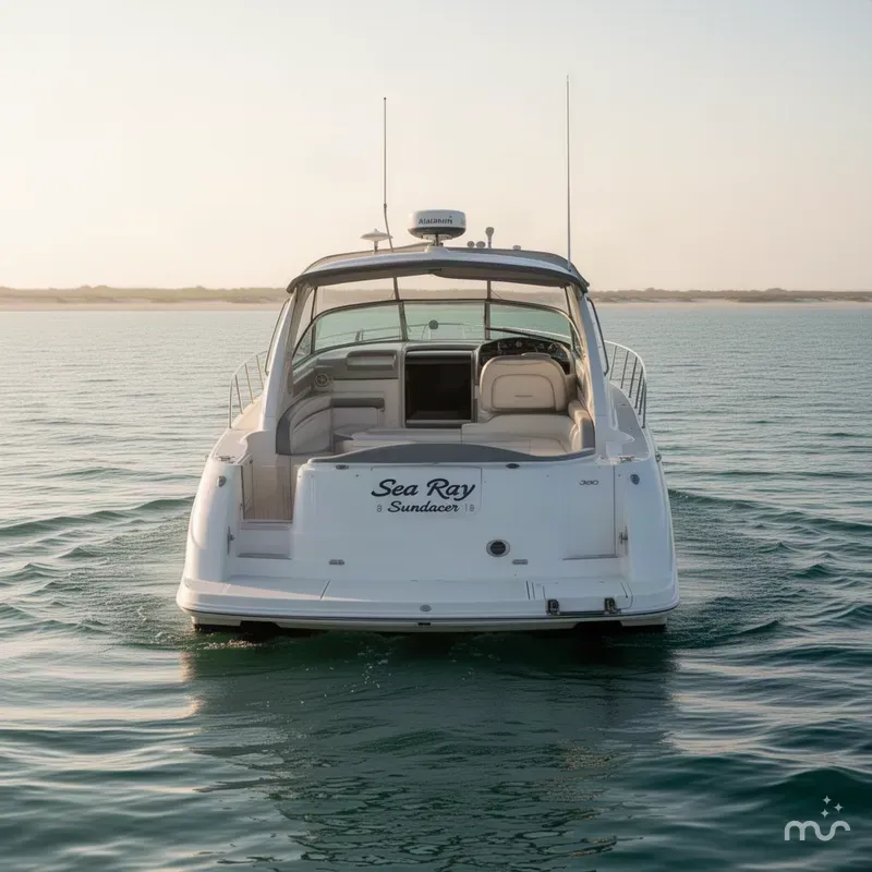 Slide: The Image of Sea Ray 380 Sundancer 2003 - 3