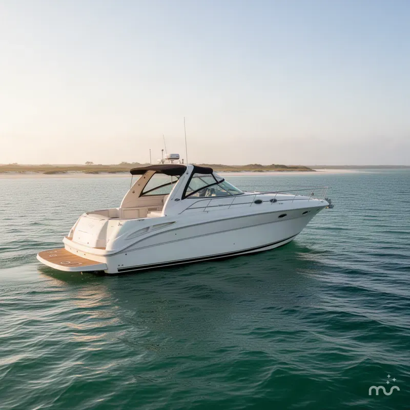 Slide: The Image of Sea Ray 380 Sundancer 2003 - 4