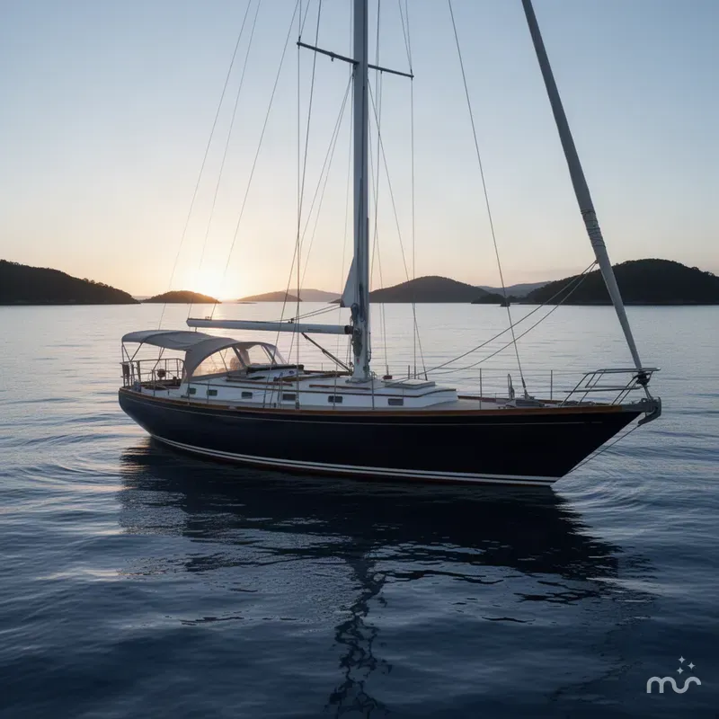 The Image of Little Harbor 44 1984 - 0
