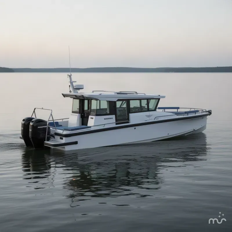 Slide: The Image of Axopar 29 XC Cross Cabin 2026 - 2