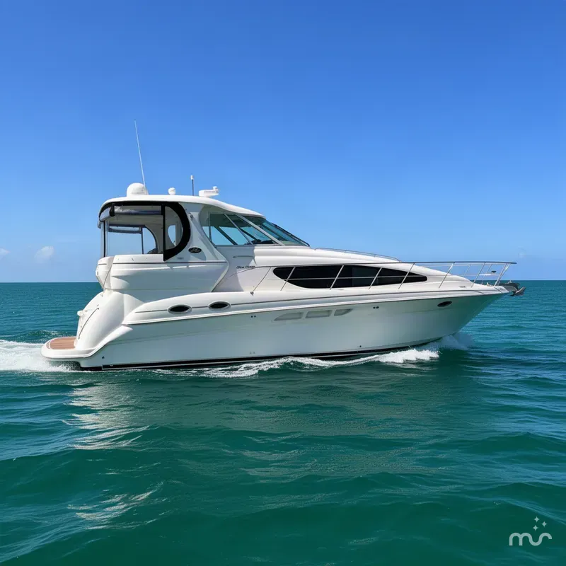 Slide: The Image of Sea Ray 390 Motor Yacht 2004 - 2