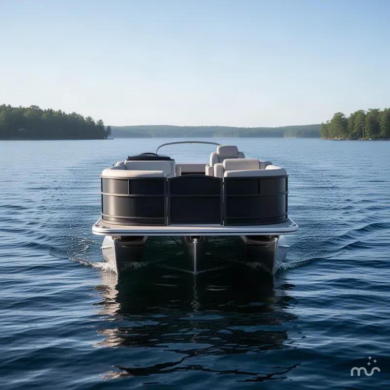 Slide: The Image of South Bay 222 RS 2.75 Tritoon 2027 - 1