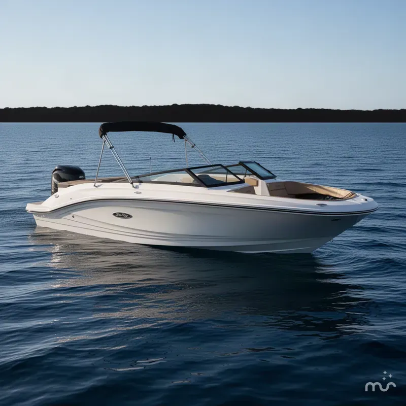 Slide: The Image of Sea Ray SPX 230 Outboard 2024 - 2