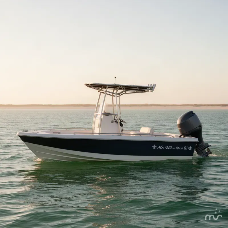Slide: The Image of Blazer Bay 2200 Fisherman 2008 - 2