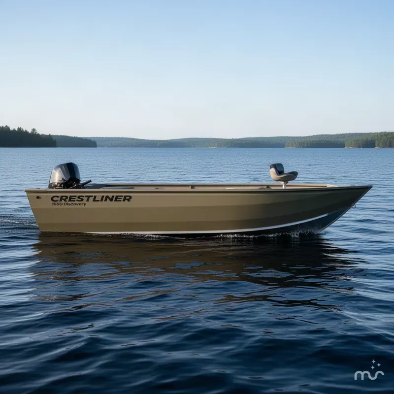 The Image of Crestliner 1650 Discovery Tiller 2027 - 0