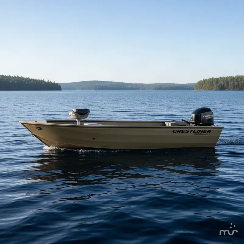 Slide: The Image of Crestliner 1650 Discovery Tiller 2027 - 1