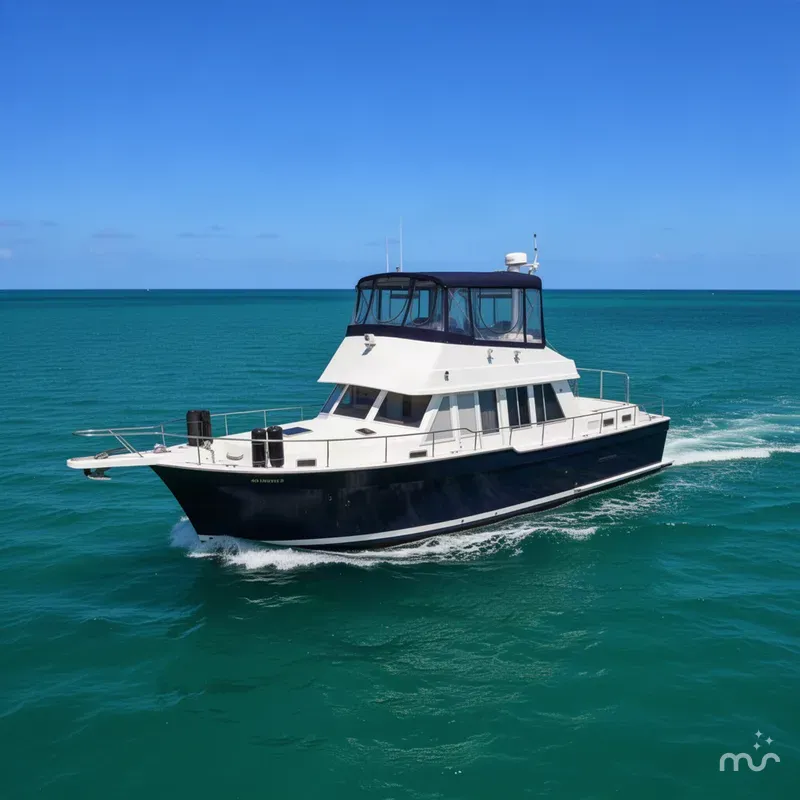 Slide: The Image of Mainship 430 Trawler 2003 - 2