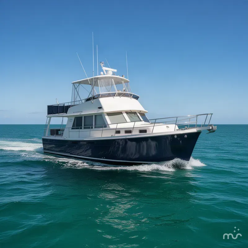 Slide: The Image of Mainship 430 Trawler 2003 - 4