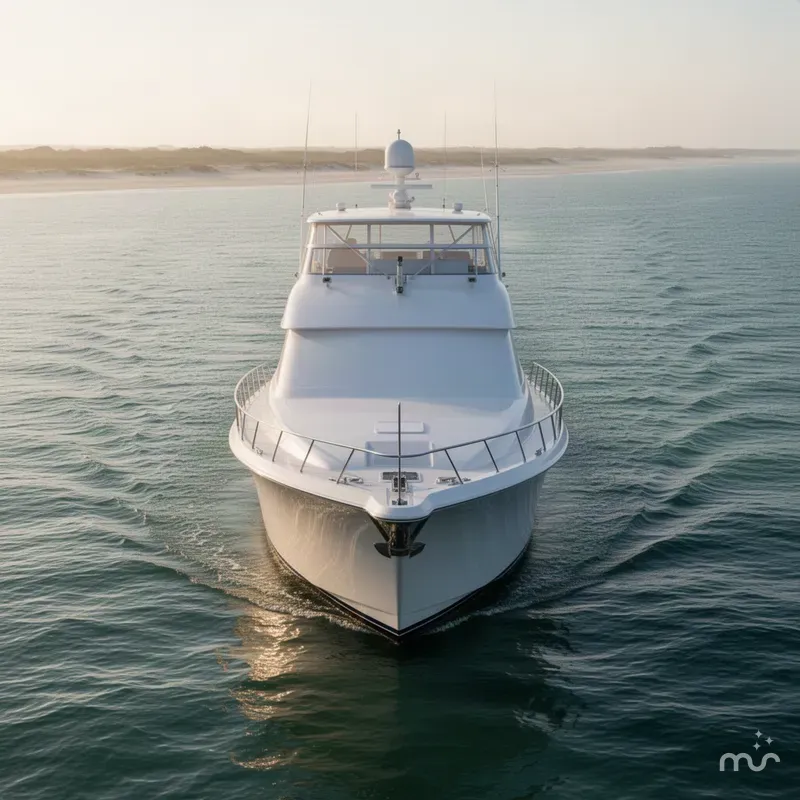 Slide: The Image of Hatteras 82 Convertible 2008 - 1